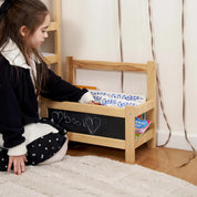 Ahşap Kara Tahta Kitaplık