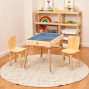 Ahşap Montessori Ayaklı Kum Masası (Kinetik Kum Hediyeli)