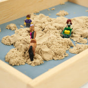 Ahşap Montessori Kum Masası (Kinetik Kumlu)