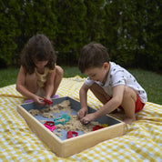 Ahşap Montessori Kum Masası (Kinetik Kumlu)