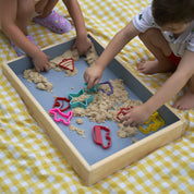 Ahşap Montessori Kum Masası (Kinetik Kumlu)