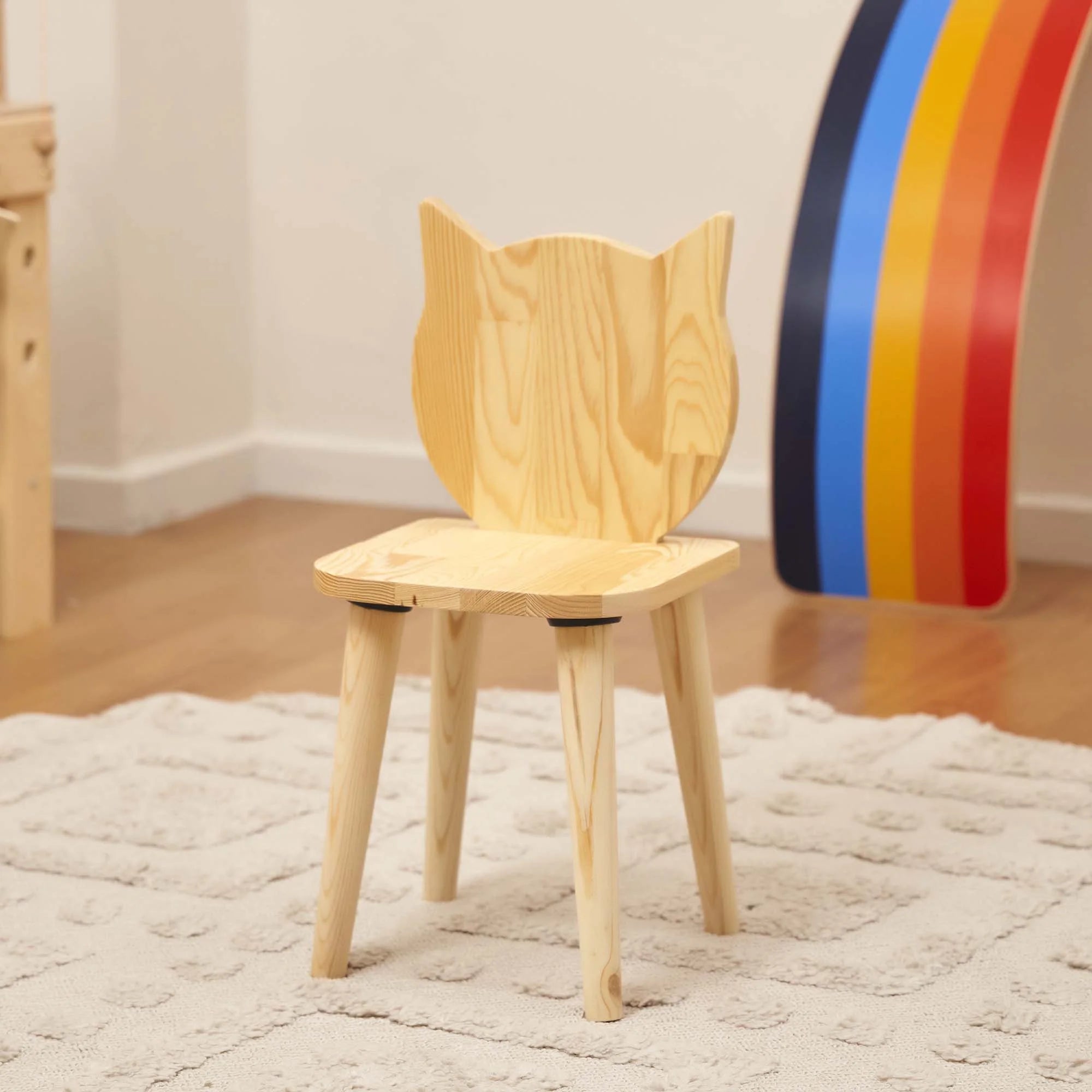 Çam Ağacı Çocuk Sandalyesi