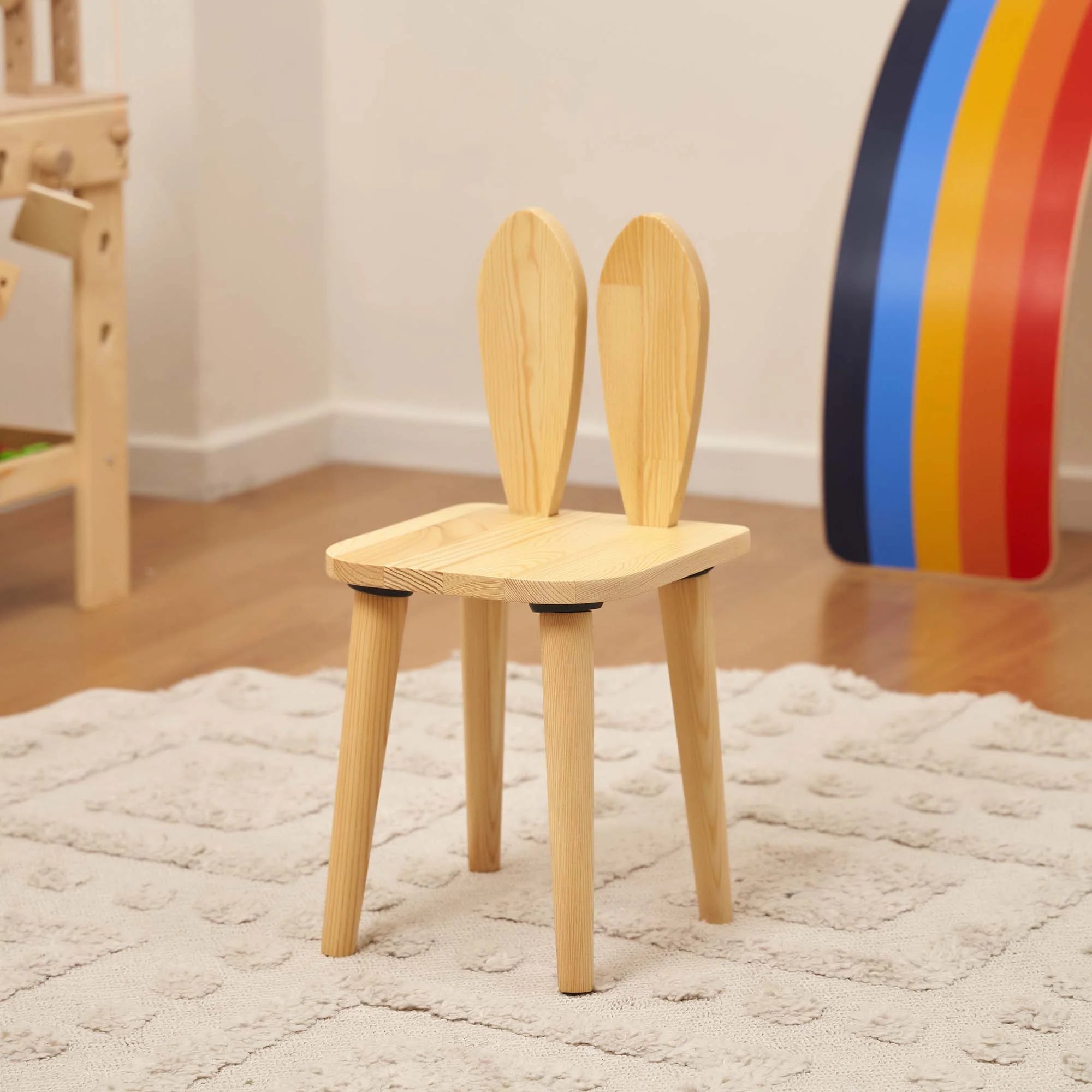 Çam Ağacı Çocuk Sandalyesi