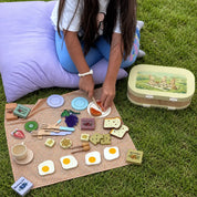 Ahsap Oyuncak Piknik Seti Sarı