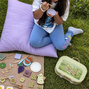 Ahsap Oyuncak Piknik Seti Sarı