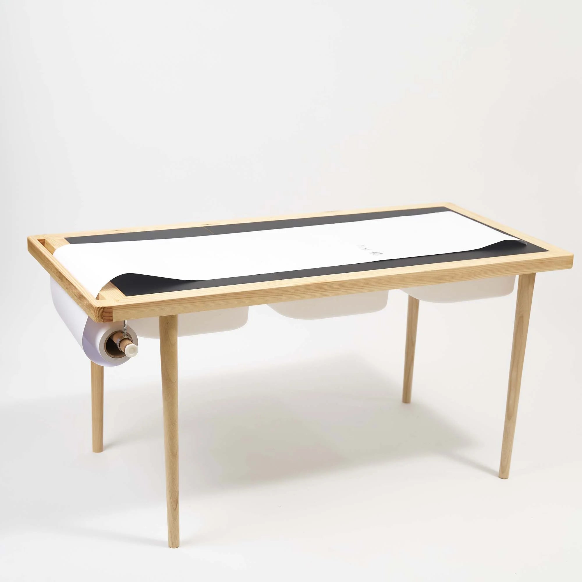 Montessori Ahşap Aktivite Masası – Çam Ağacı