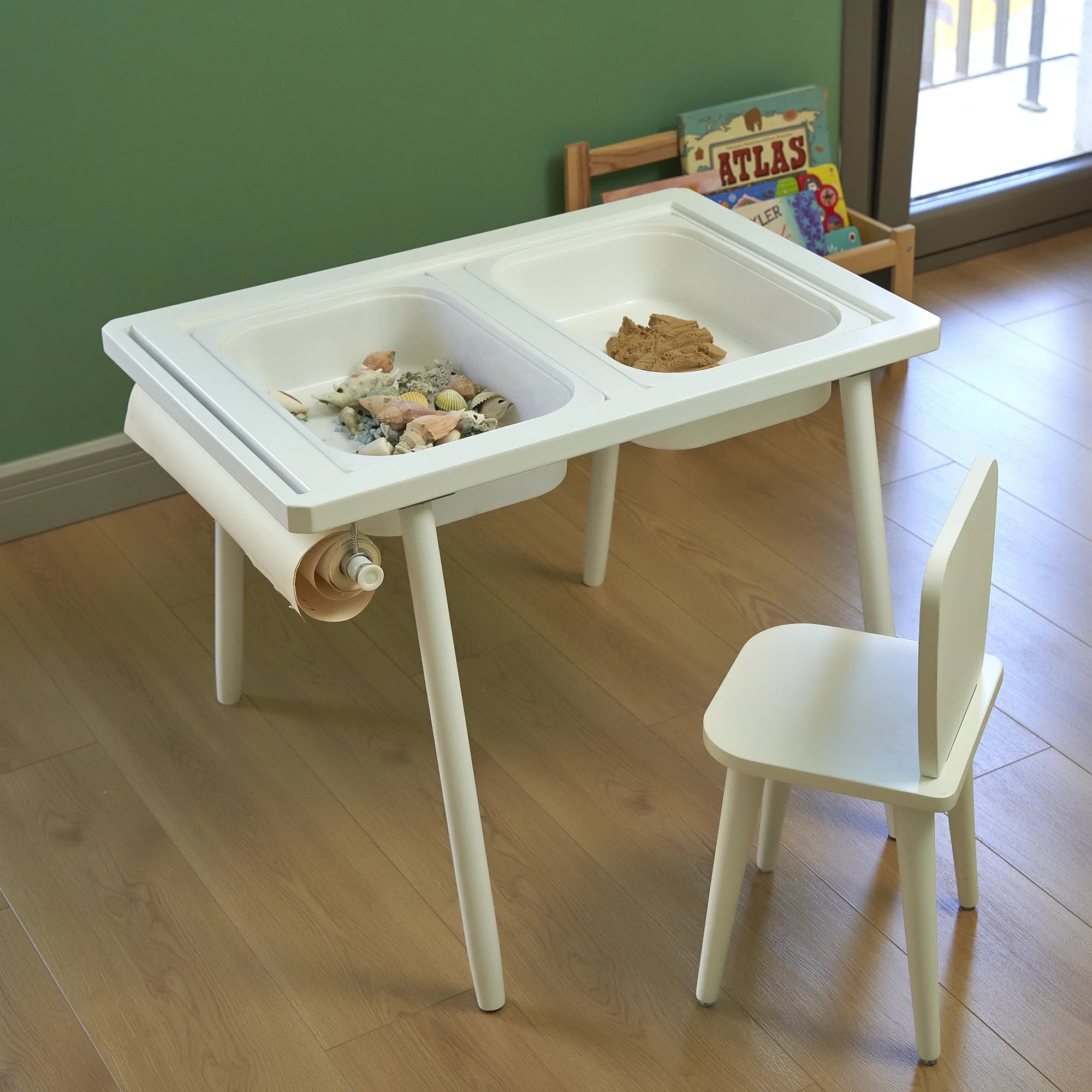 Montessori Ahşap Aktivite Masası – MDF Ahşap