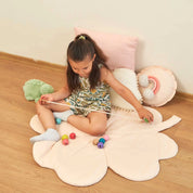 Montessori Ahşap Boncuk Dizme & İp Geçirme Oyunu