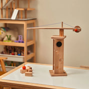 Montessori Manyetik Ahşap Vinç