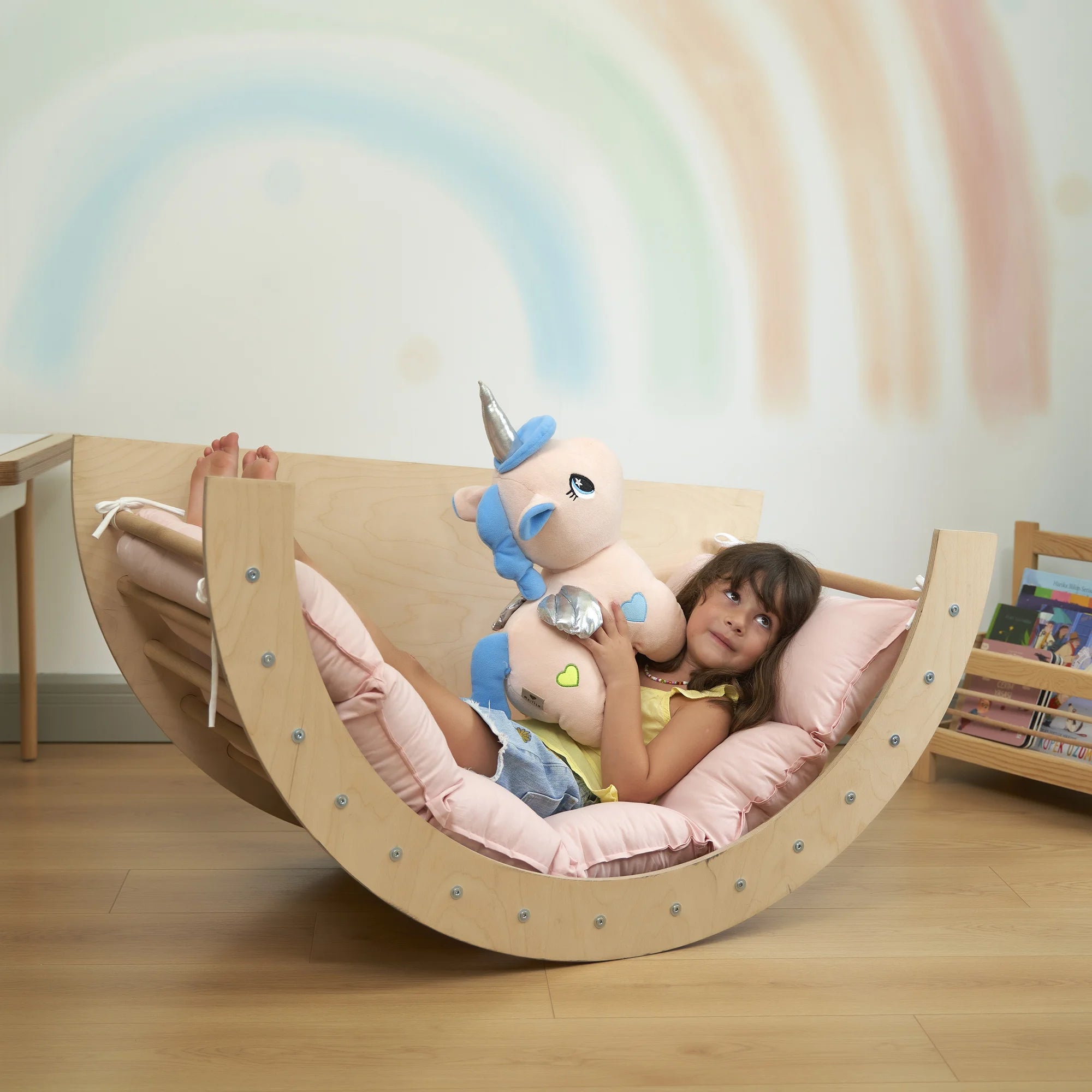 Montessori Üçlü Pikler Seti (Çift Taraflı Kaydıraklı)