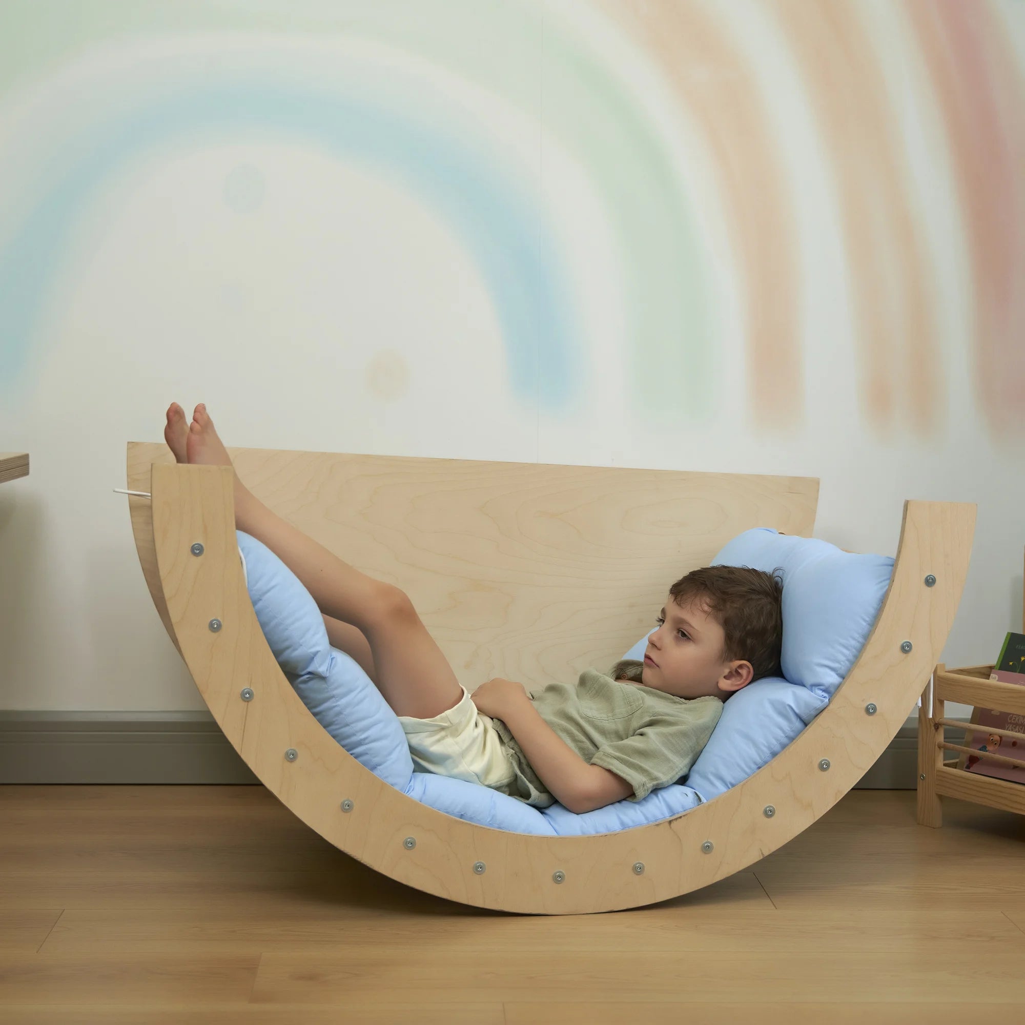 Montessori Üçlü Pikler Seti (Çift Taraflı Kaydıraklı)