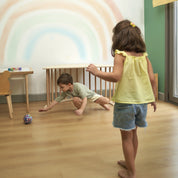 Montessori Pikler Halkası + Minderli – 6’sı 1 Arada Eğitici Oyun Seti