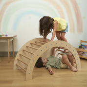 Montessori Pikler Halkası + Minderli – 6’sı 1 Arada Eğitici Oyun Seti