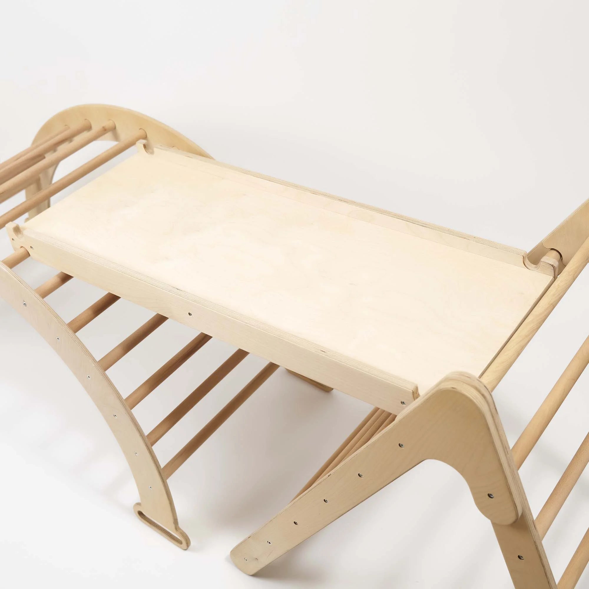 Montessori Üçlü Pikler Seti (Çift Taraflı Kaydıraklı)