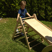 Montessori Üçlü Pikler Seti (Çift Taraflı Kaydıraklı)