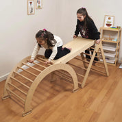 Montessori Üçlü Pikler Seti (Çift Taraflı Kaydıraklı)