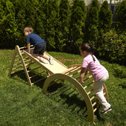 Montessori Üçlü Pikler Seti (Çift Taraflı Kaydıraklı)