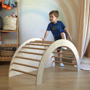 Montessori Pikler Halkası + Minderli – 6’sı 1 Arada Eğitici Oyun Seti