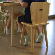 Montessori Ahşap Aktivite Masası – Çam Ağacı