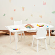 Montessori Ahşap Aktivite Masası – MDF Ahşap (3'lü Sepet)