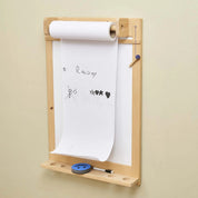 Rulo Kağıtlı Ahşap Yazı Tahtası – Duvara Asmalı