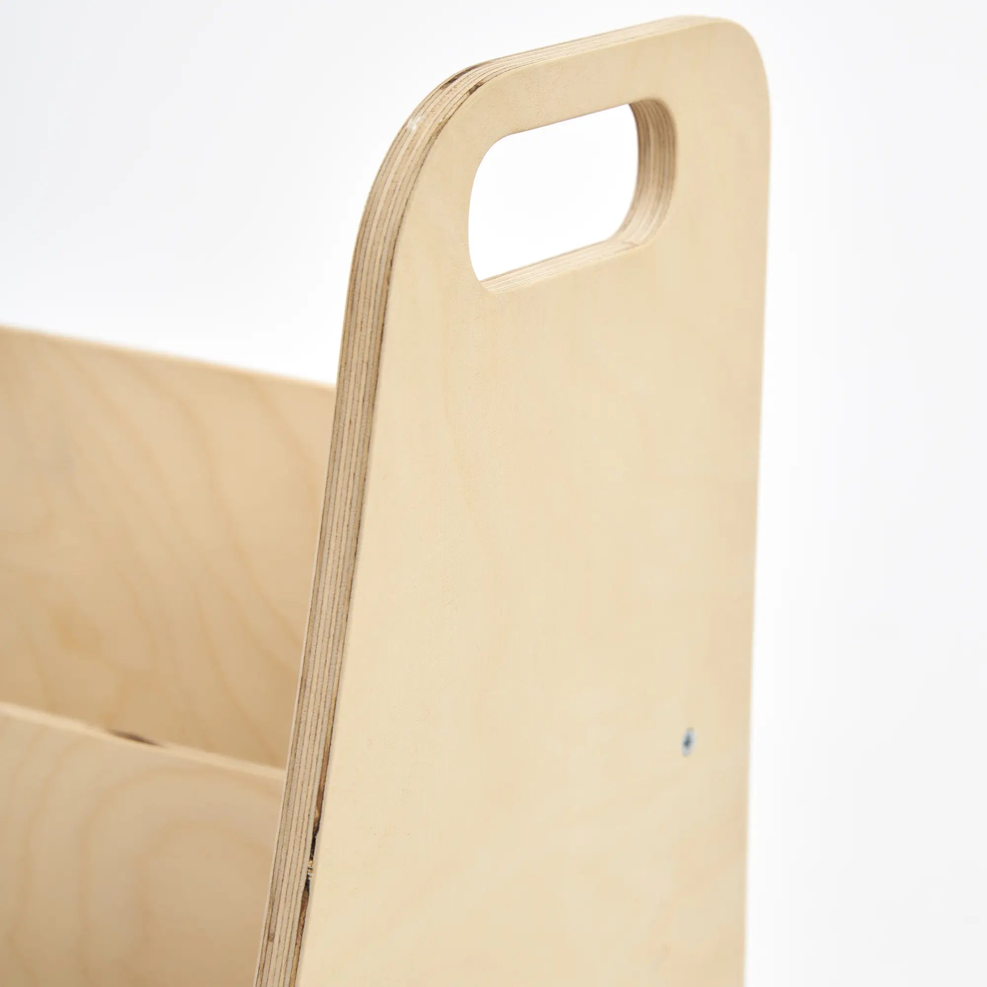 Montessori Abaküslü Ahşap Kitaplık (2 Raflı)