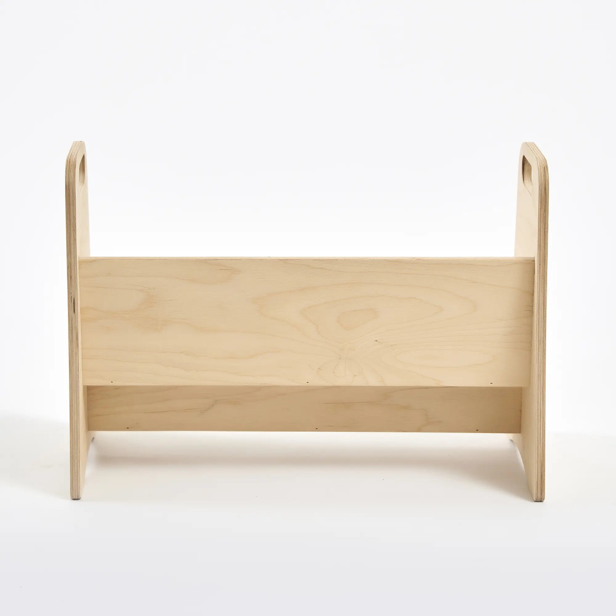 Montessori Abaküslü Ahşap Kitaplık (2 Raflı)