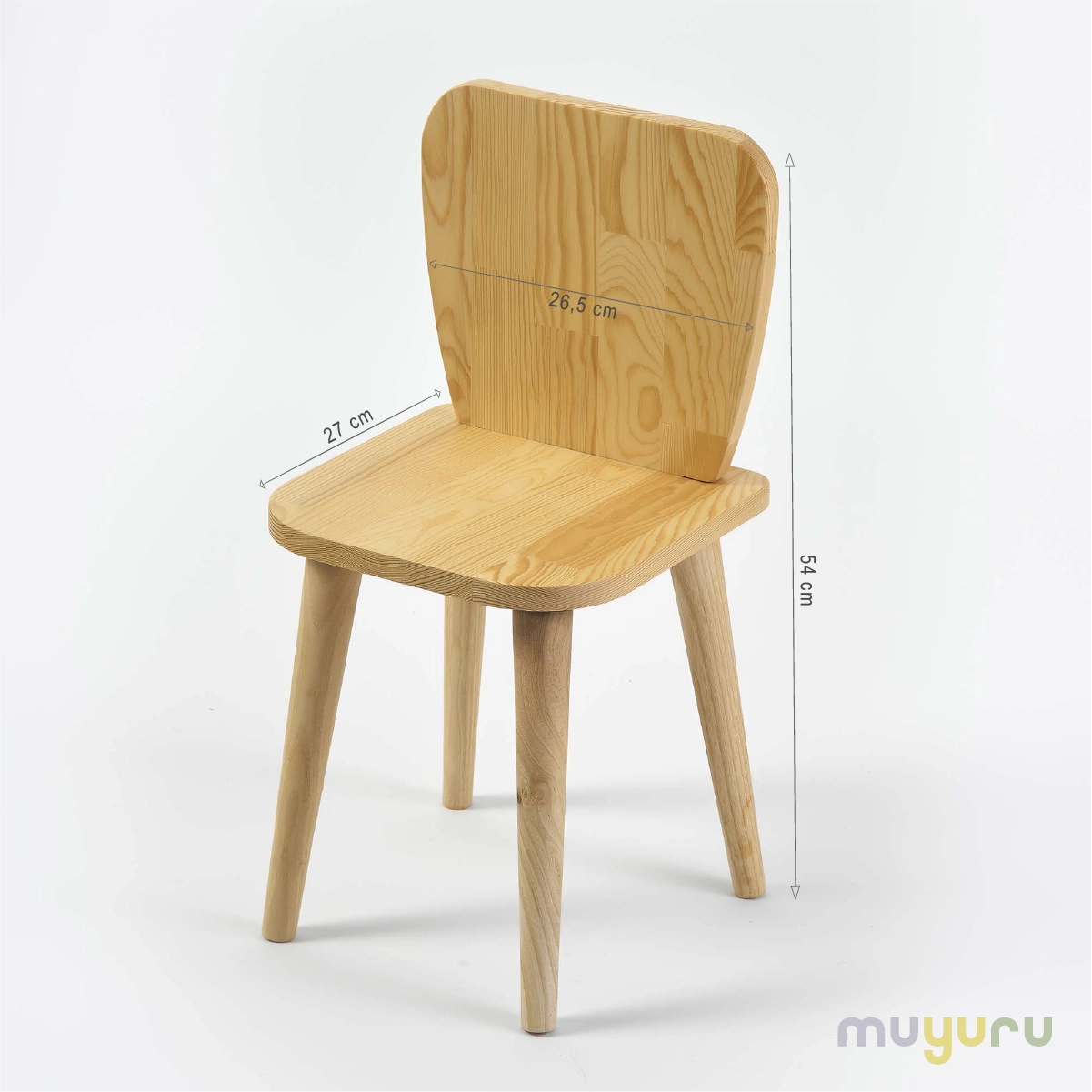 Çam Ağacı Çocuk Sandalyesi