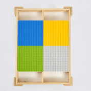 Kapaklı Montessori Aktivite Masası (Çam) – Duplo