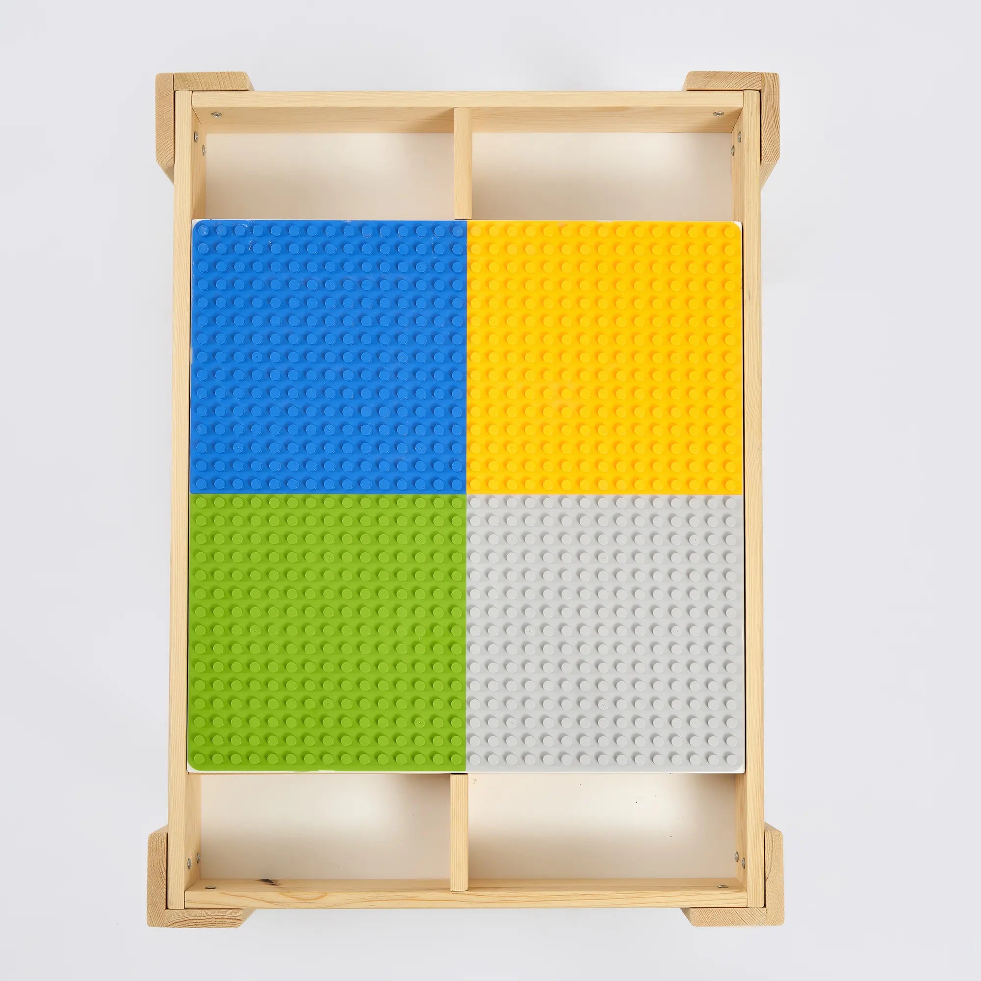 Kapaklı Montessori Aktivite Masası (Çam) – Duplo