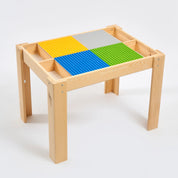Kapaklı Montessori Aktivite Masası (Çam) – Duplo