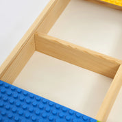 Açılır Kapanır Ahşap Aktivite Masası (Büyük Blok Uyumlu)