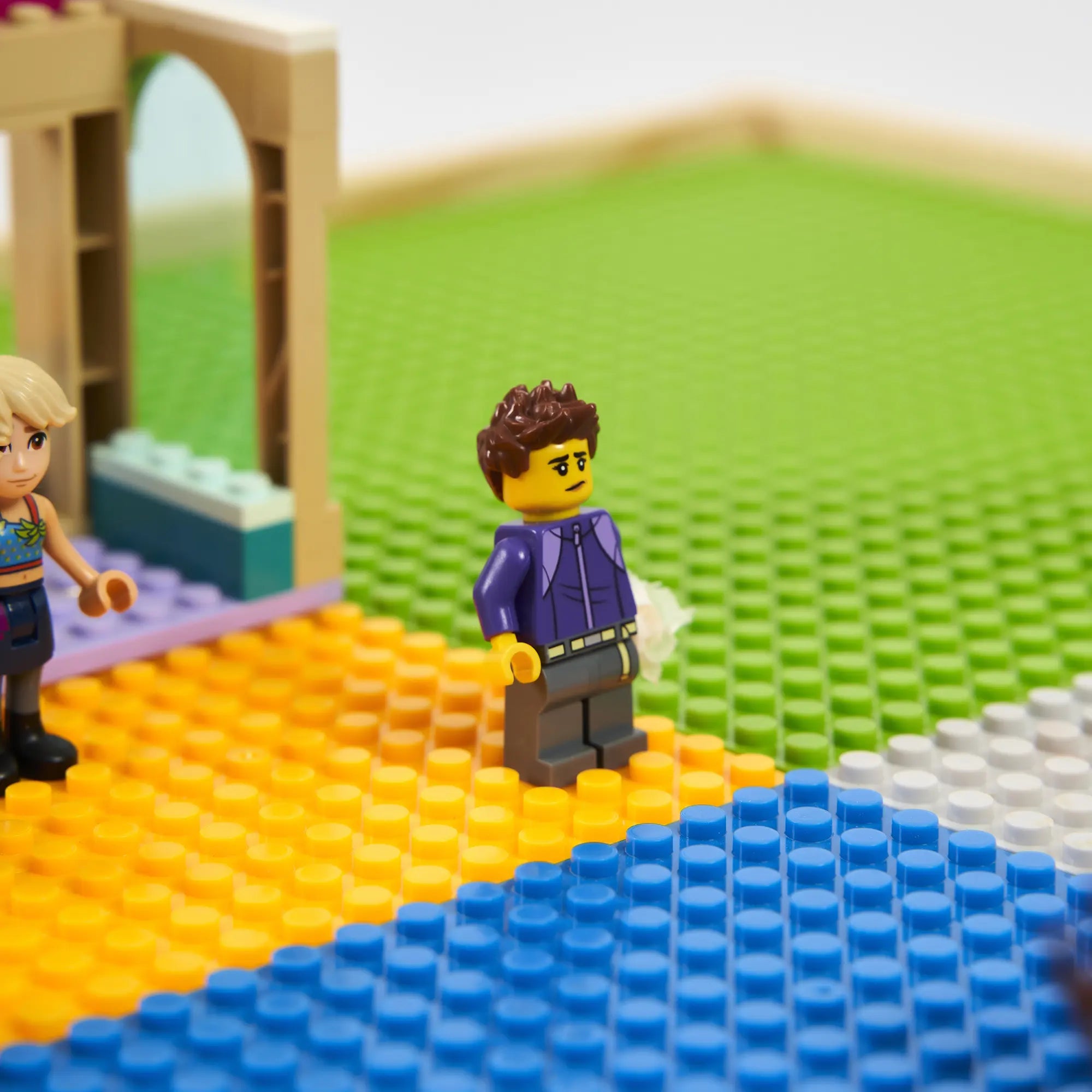 Açılır Kapanır Ahşap Aktivite Masası (Klasik Yapı Bloklarıyla Uyumlu)