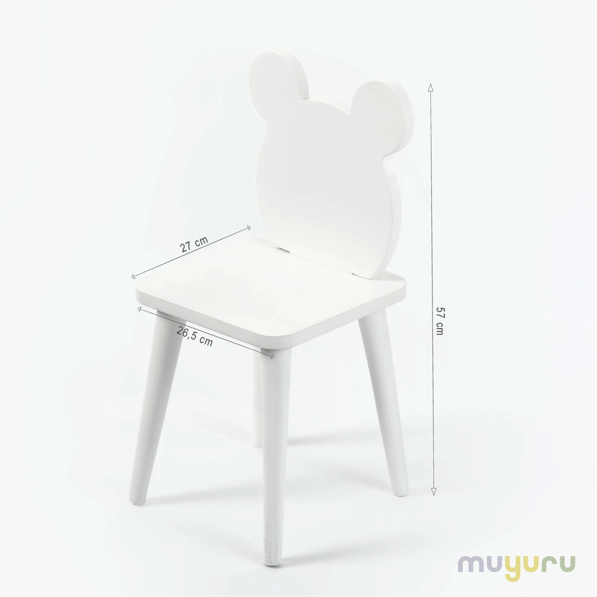 MDF Ahşap Çocuk Sandalyesi