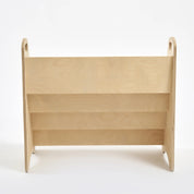 Montessori Abaküslü Ahşap Kitaplık (3 Raflı)