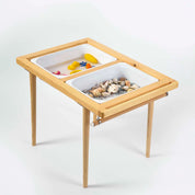 Montessori Ahşap Aktivite Masası – Çam Ağacı