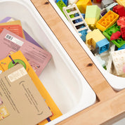 Montessori Ahşap Aktivite Masası – Huş Ağacı
