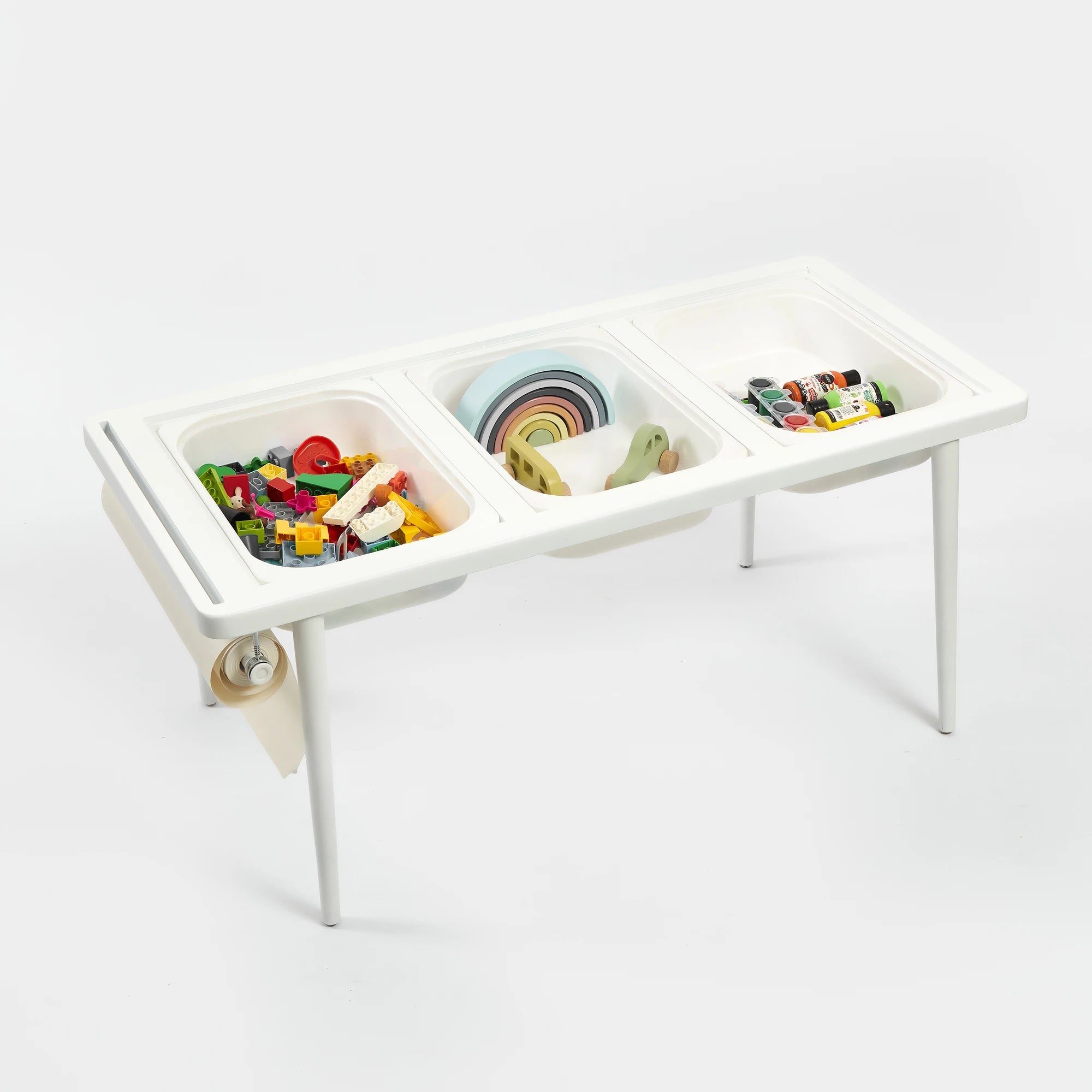 Montessori Ahşap Aktivite Masası – MDF Ahşap (3'lü Sepet)