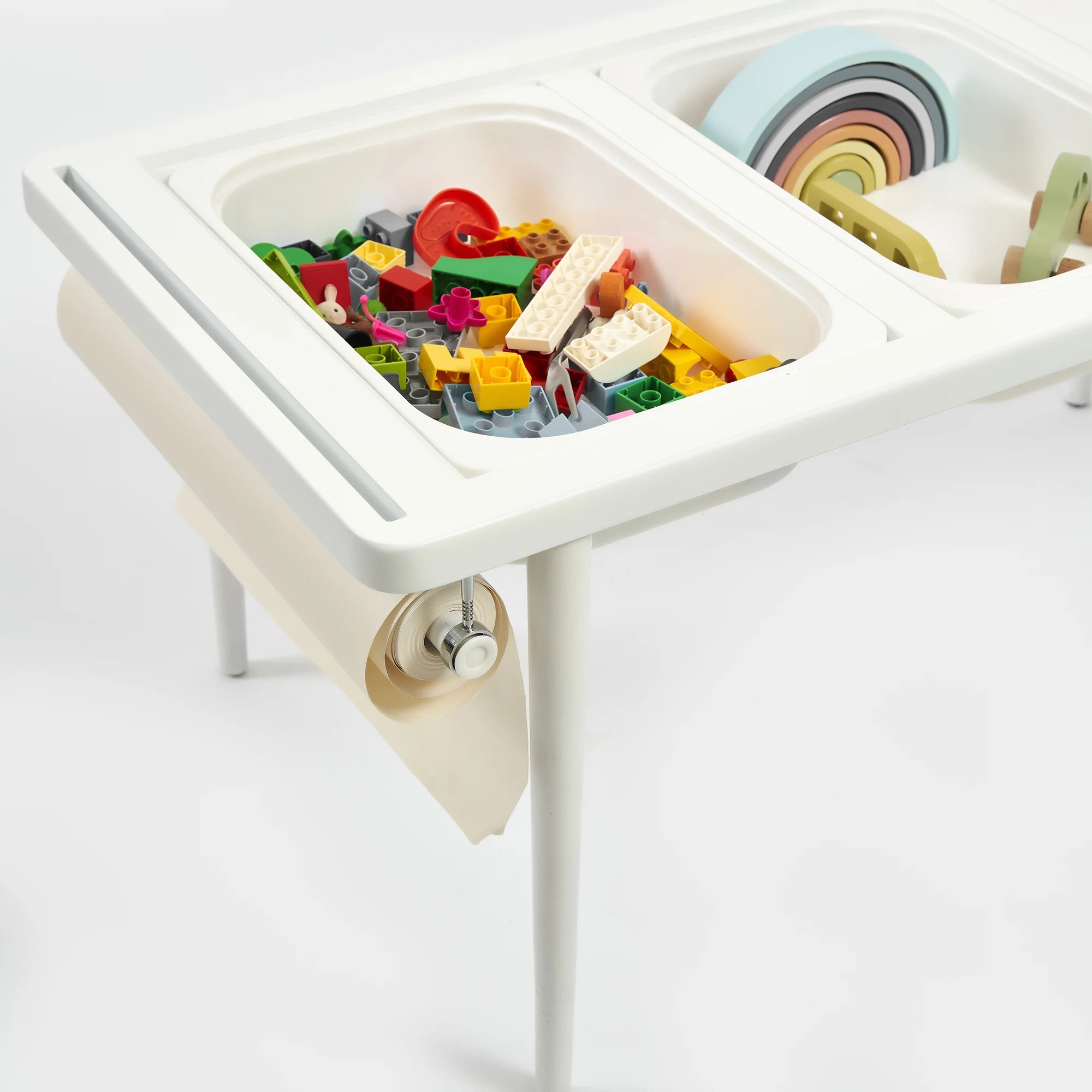 Montessori Ahşap Aktivite Masası – MDF Ahşap (3'lü Sepet)