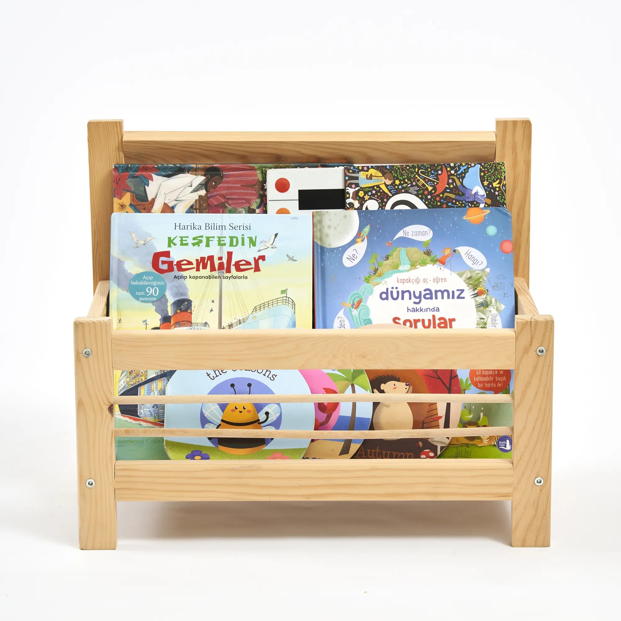 Montessori Çubuklu Yer Kitaplığı