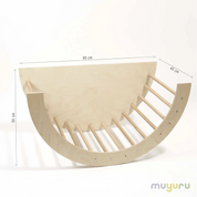 Montessori Pikler Halkası + Minderli – 6’sı 1 Arada Eğitici Oyun Seti