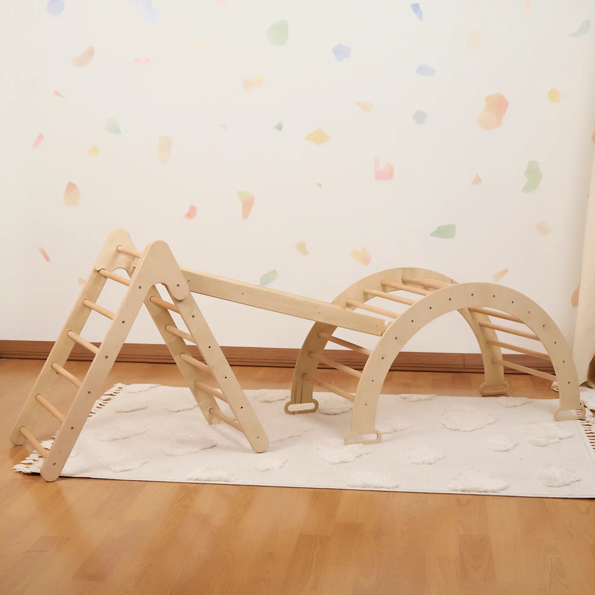 Montessori Üçlü Pikler Seti