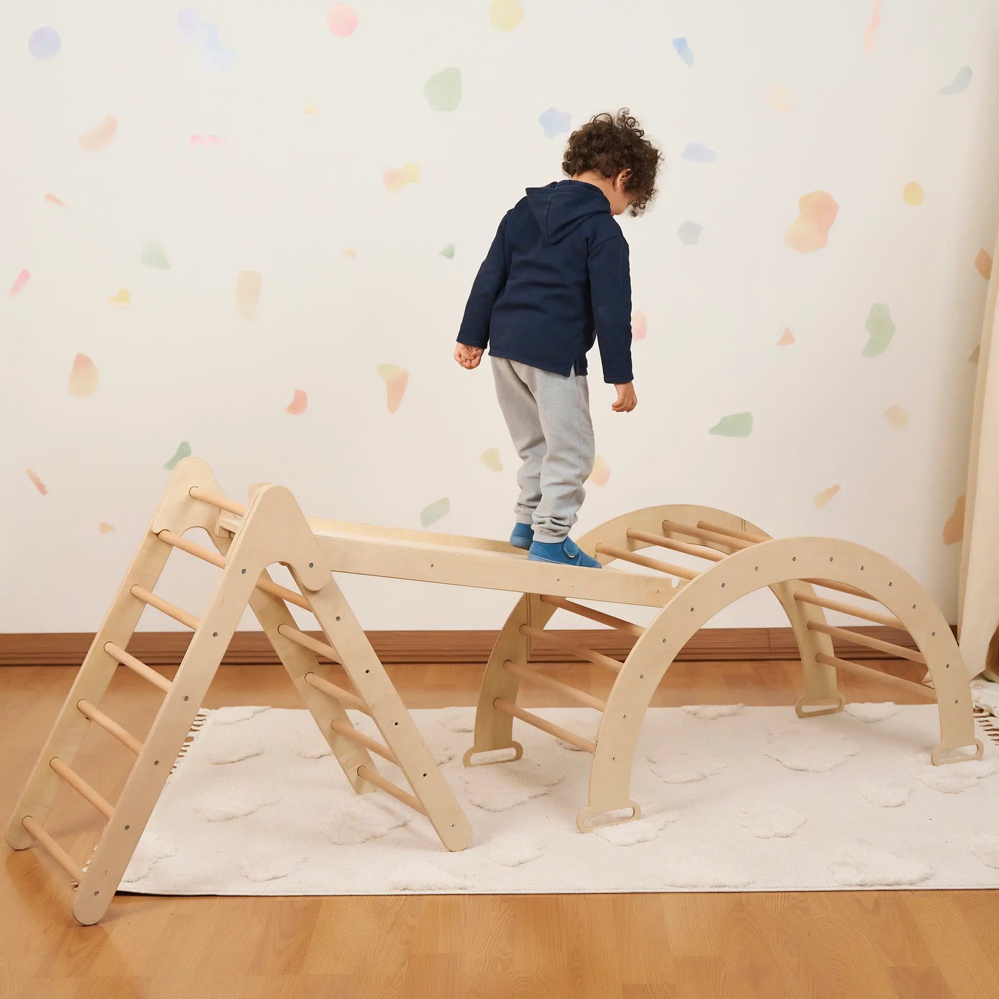 Montessori Üçlü Pikler Seti