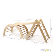 Montessori Üçlü Pikler Seti (Çift Taraflı Kaydıraklı)