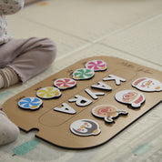 Yeni Yıl Ağacı Süslemeli Puzzle (Mdf)