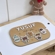 Yeni Yıl Karakterleri Puzzle (Mdf)