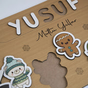 Yeni Yıl Karakterleri Puzzle (Mdf)