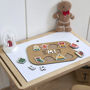 Sıcak Bir Yeni Yıl Puzzle (Mdf)