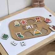 Sıcak Bir Yeni Yıl Puzzle (Mdf)