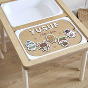 Yeni Yıl Karakterleri Puzzle (Mdf)